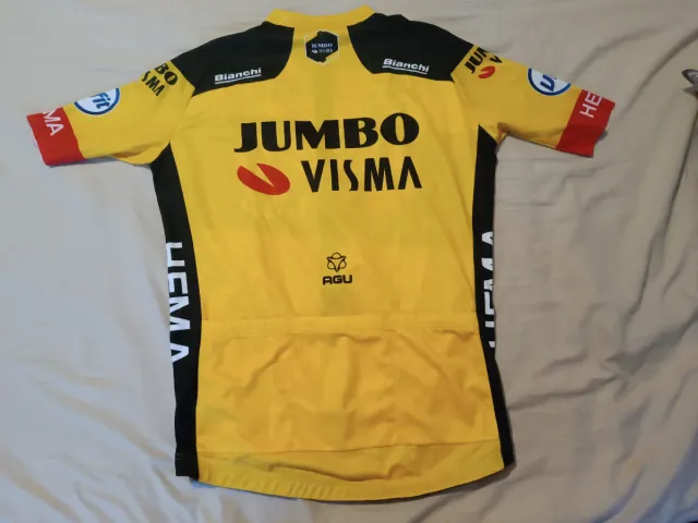 Maillot ciclismo Jumbo 2020 Visma Agu