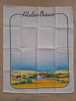 Strofinaccio Mulino Bianco Cotone Anni '80