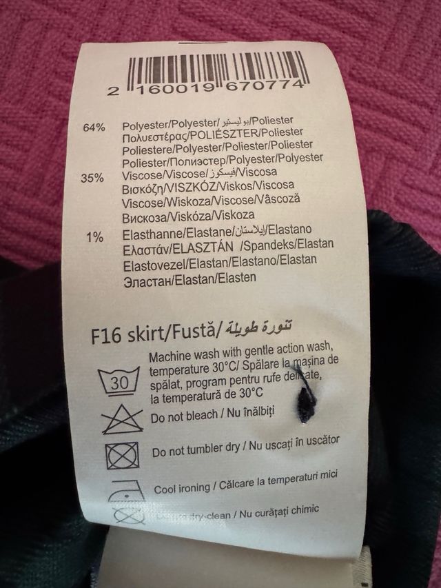 Gonna Camaieu a quadri tg 42