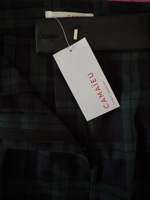 Gonna Camaieu a quadri tg 42