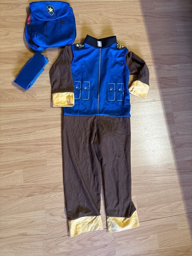 Disfraz Spiderman y Chase Patrulla Canina