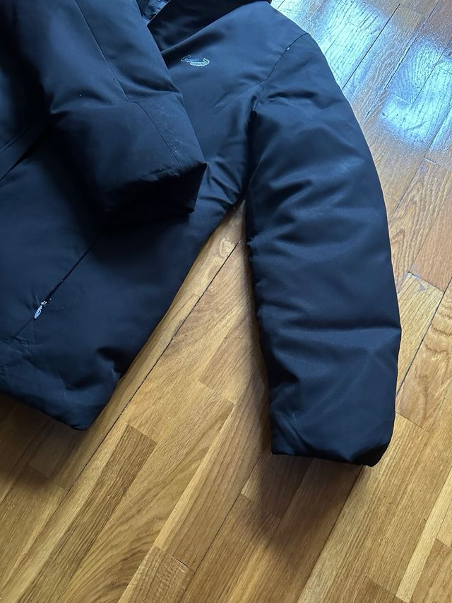 Abrigo Mujer Crocodile Negro