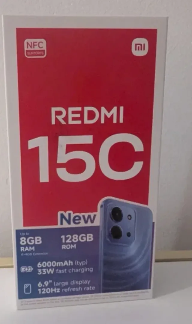 Xiaomi Redmi 15C 128GB Verde 4G
