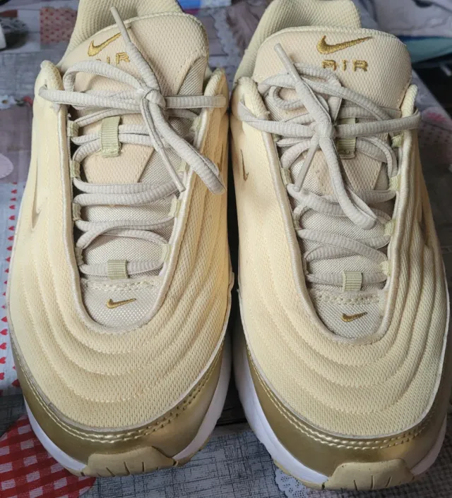 Zapatillas Nike Air Max Amarillo Oro Sin Uso