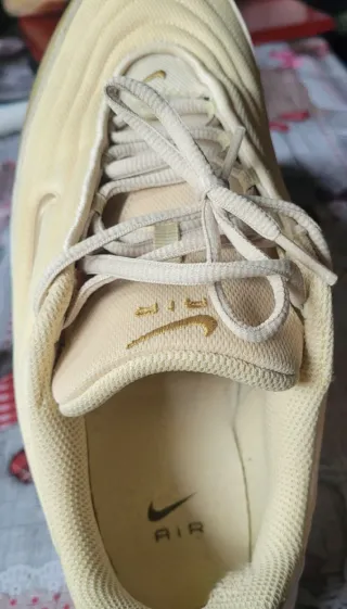 Zapatillas Nike Air Max Amarillo Oro Sin Uso