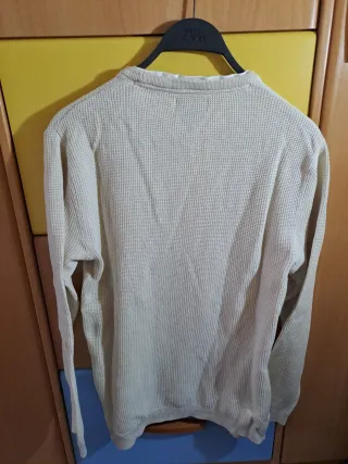 Jersey Pull&Bear Hombre Talla M Beige