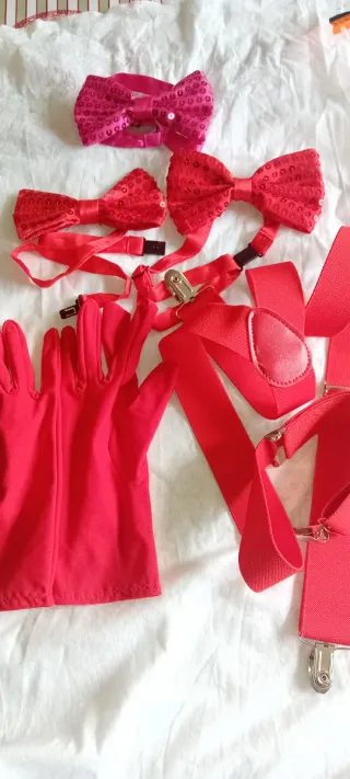 Pajaritas y tirantes lentejuelas