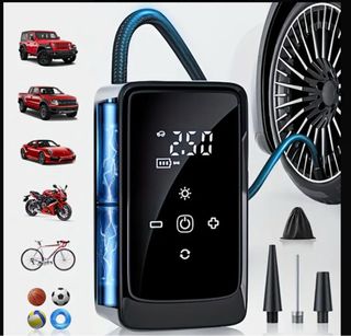 Inflador de Neumáticos Portátil Digital