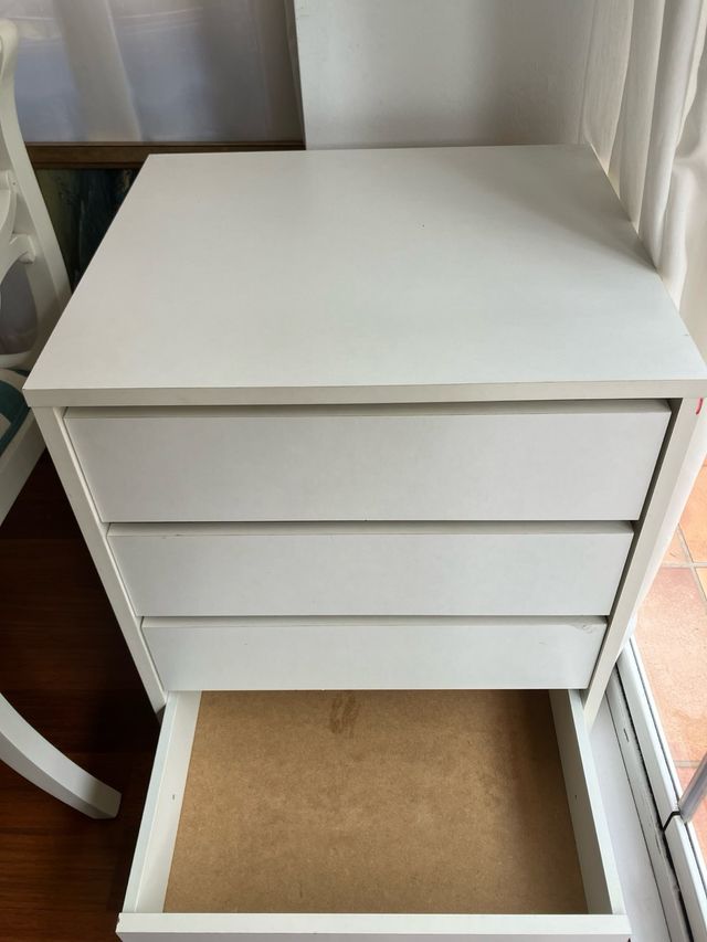 Cómoda 4 cajones blanca