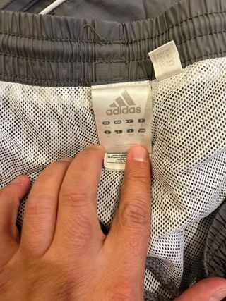 Chándal Adidas Blanco Amarillo Gris L-XL