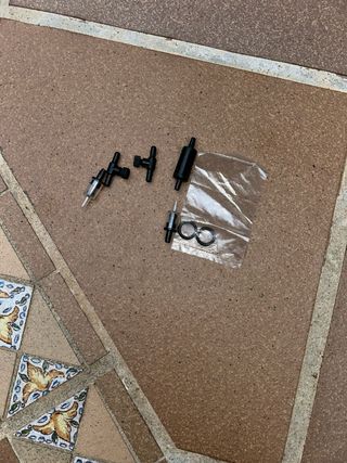 Accesorios acuario: filtros y conectores