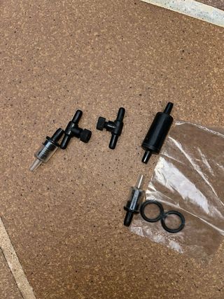 Accesorios acuario: filtros y conectores