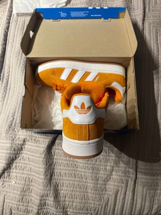 Adidas Campus 00s Naranja Blanco