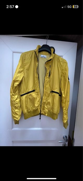 Giubbotto Stone Island Giallo Mezza Stagione
