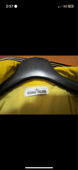 Giubbotto Stone Island Giallo Mezza Stagione