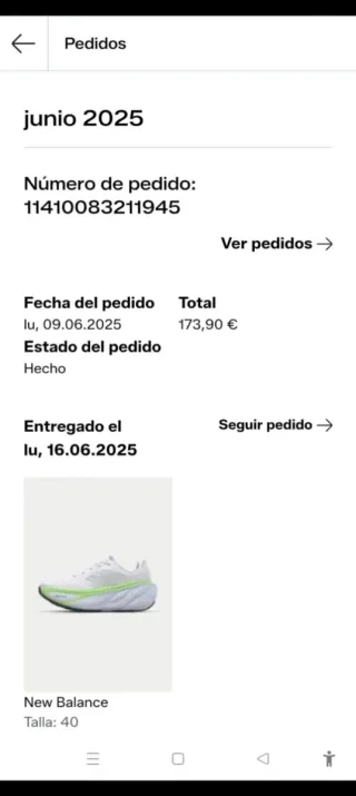 New Balance Fresh Foam Talla 40