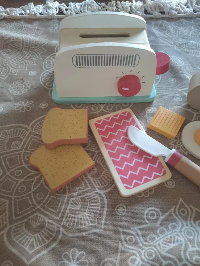 Juego de madera para cocina