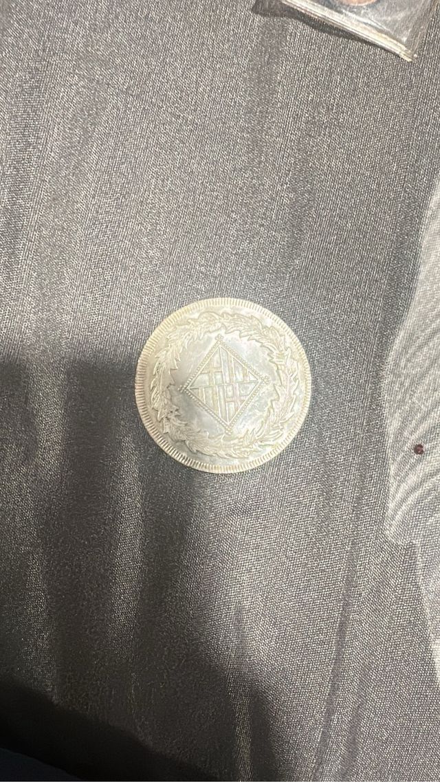 Réplica Moneda 5 Pesetas 1811