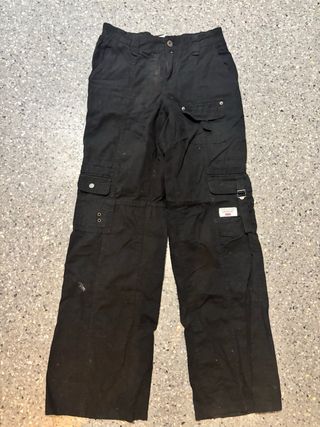 Pantalón cargo negro