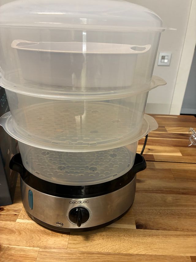 Cecotec Vaporera Vapovita 3000 Inox