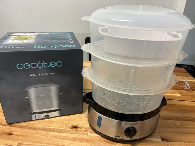 Cecotec Vaporera Vapovita 3000 Inox