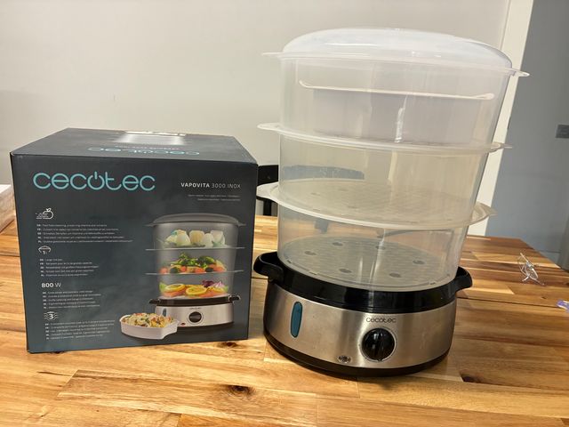 Cecotec Vaporera Vapovita 3000 Inox