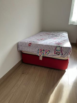 Cama canapé abatible 105 + Colchón