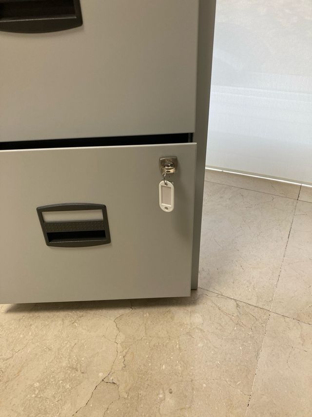 Archivador metálico 2 cajones