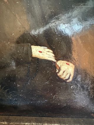 Pintura antigua cobre