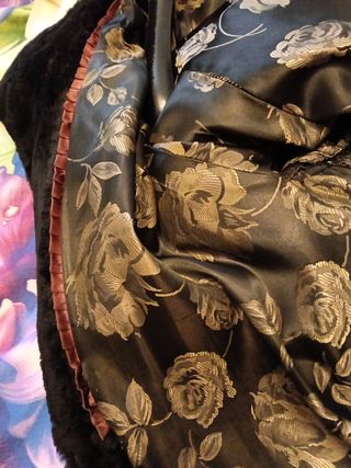 Abrigo de mutón negro de Ful Label Autority.