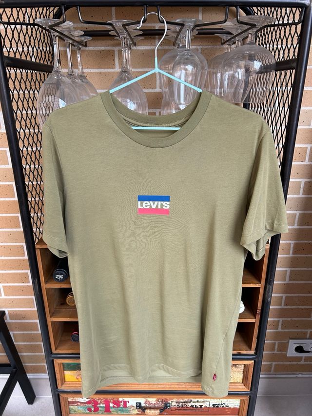 Camiseta Levis Caqui Talla S