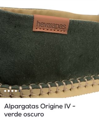 Alpargatas Havaianas Verde EUR 38