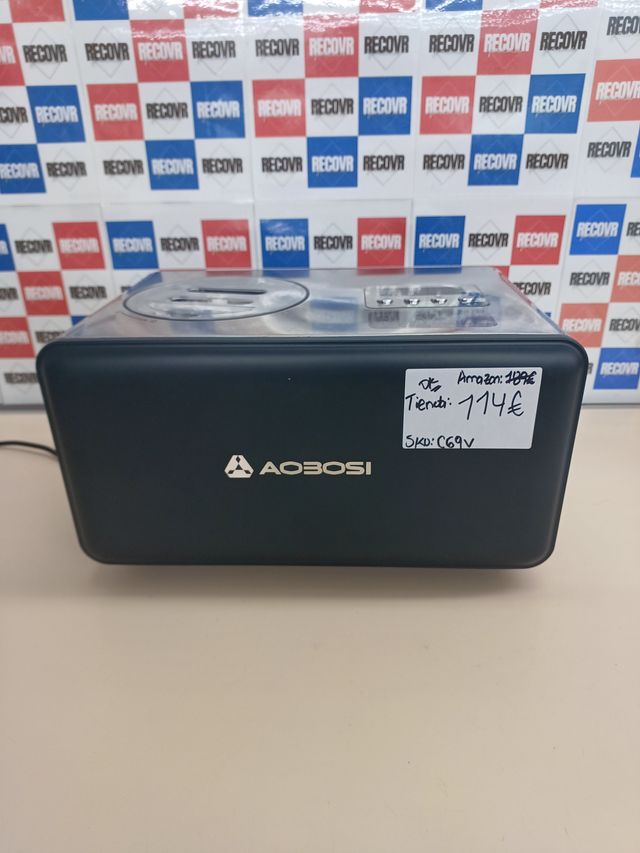 ✅ Heladora 1.5 L LED temporizador acciaio inossidabile Aobosi