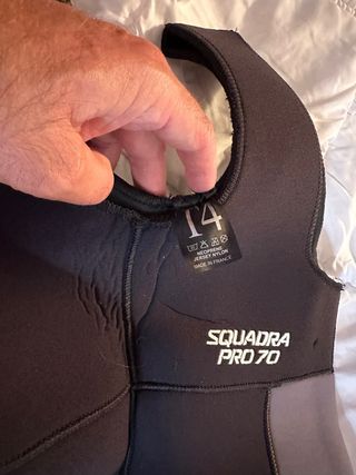 Traje de neopreno SQUADRA PRO 70 T4