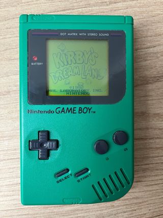 Lote Nintendo Game Boy Verde + Juegos