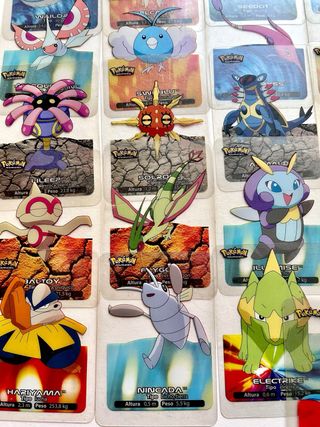 Lote lamincards pokemon advanced album 3 coleccion