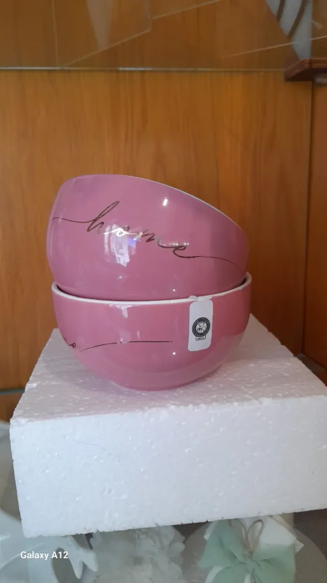 Set 2 Ciotole Rosa home