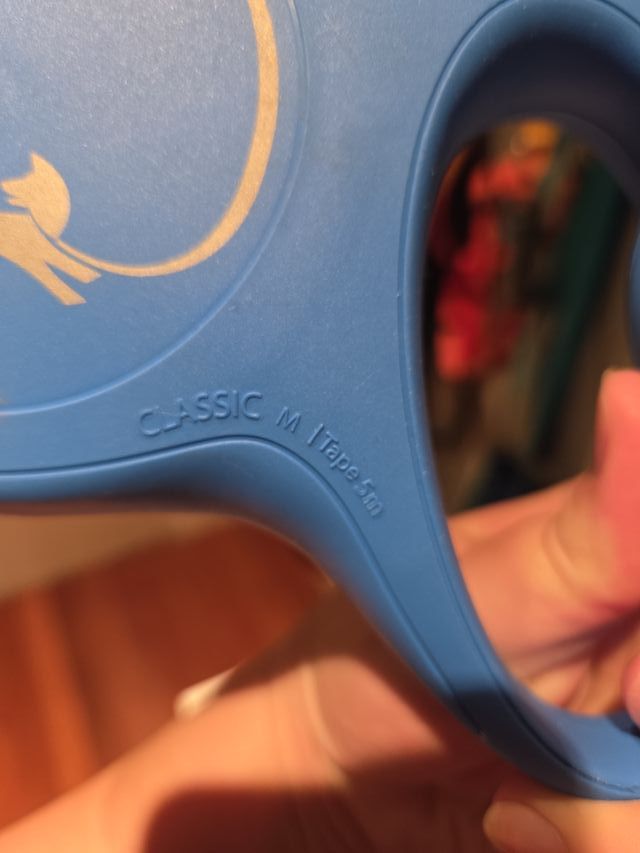 Correa para perro Flexi azul 5m