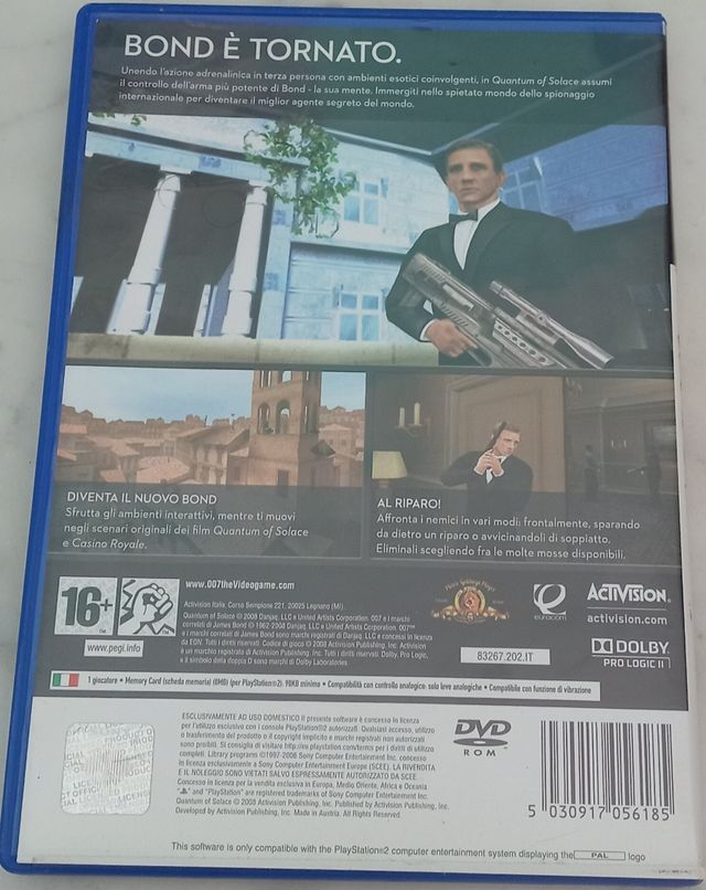 007 Quantum of Solace PS2