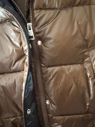 Piumino Gaelle Bronzo e Nero