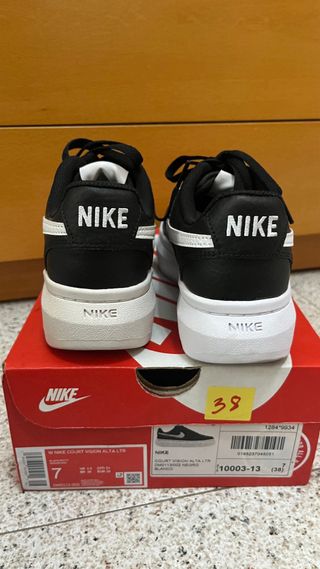 Zapatillas Nike Air Force 1 Plataforma Negras