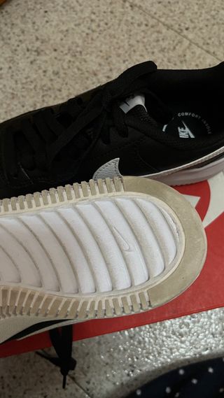 Zapatillas Nike Air Force 1 Plataforma Negras