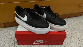 Zapatillas Nike Air Force 1 Plataforma Negras