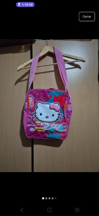 Mochila Hello Kitty Rosa