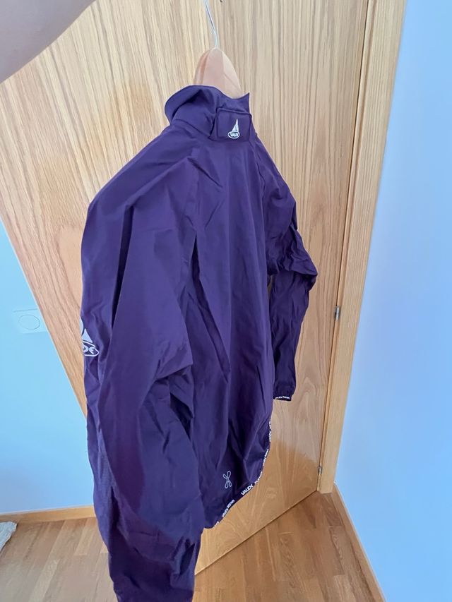 Chaqueta Vaude Windstopper Morada Mujer