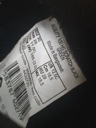 Botas de fútbol multitaco KIPSTA