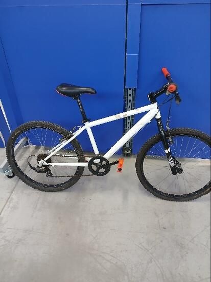 Btwin 24 Blanca Roja