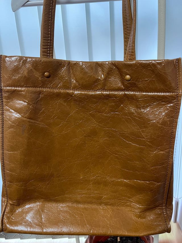 Bolso Dimoni Piel Mostaza