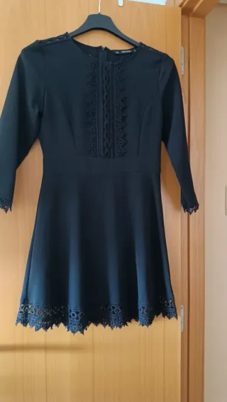 Lote 2 Vestido Zara, Tintoretto Negro y marino T/S