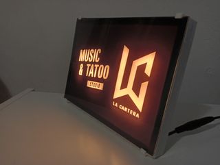 Cartello Neon Personalizzato LC La Cantera